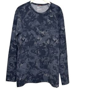 SAXX Roast Master Heavyweight Tee Mens Size Medium Gray Camo Base Layer